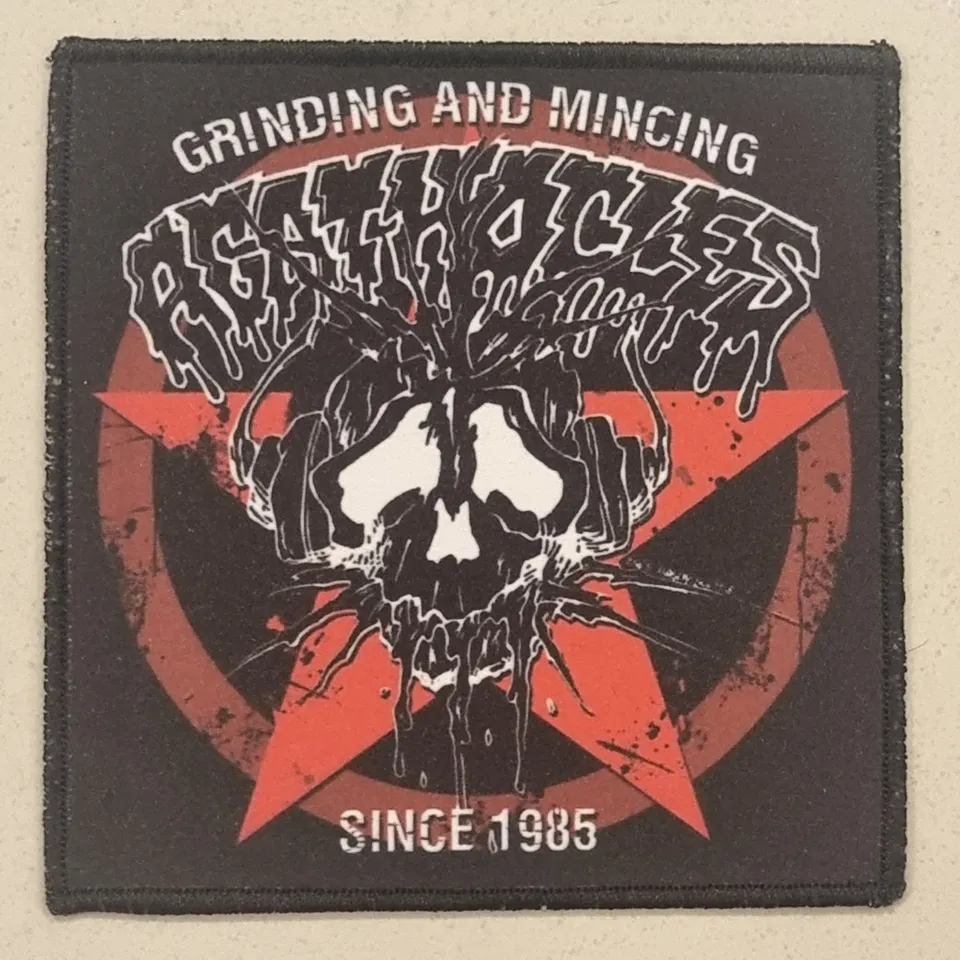 agathocles-grinding-and-mincing-patch-cusson-grindcore image 1