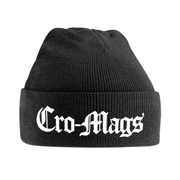 cro-mags-logo-bonnet-noir-hardcore-punk image 1