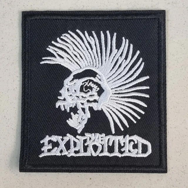 the-exploited-logo-petit-patch-cusson-coudre-punk image 1