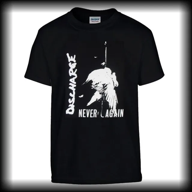 783punx-discharge-never-again-t-shirt-noir image 1