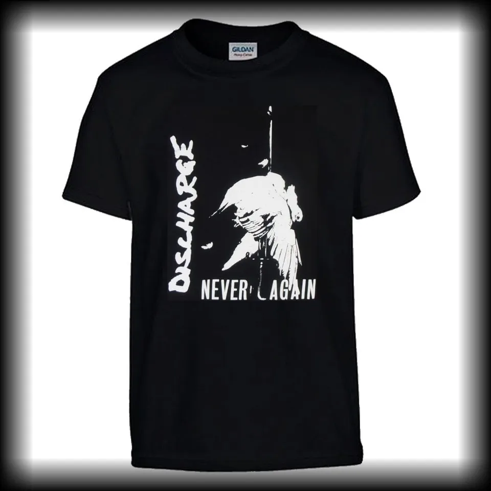 783punx-discharge-never-again-t-shirt-noir image 1