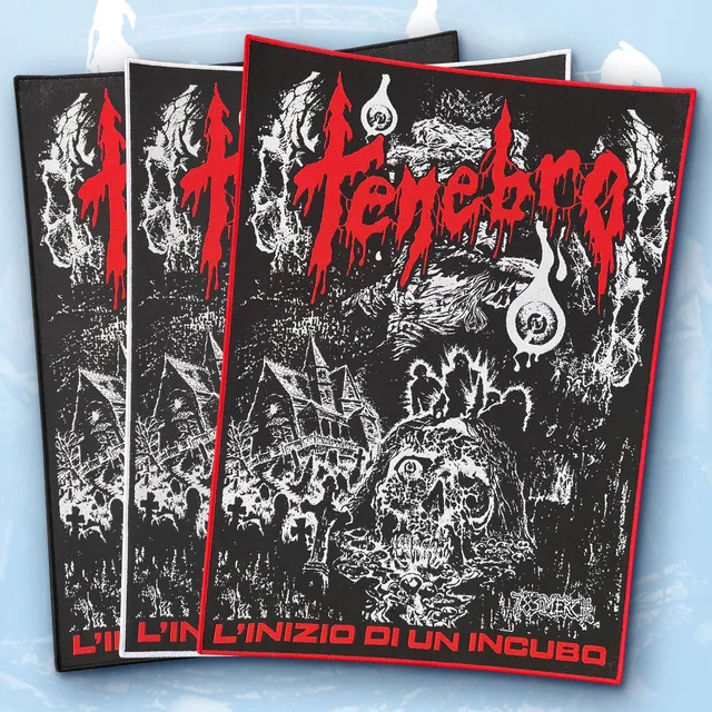 tenebro-l-inizio-di-un-incubo-backpatch-bordure-noire image 1
