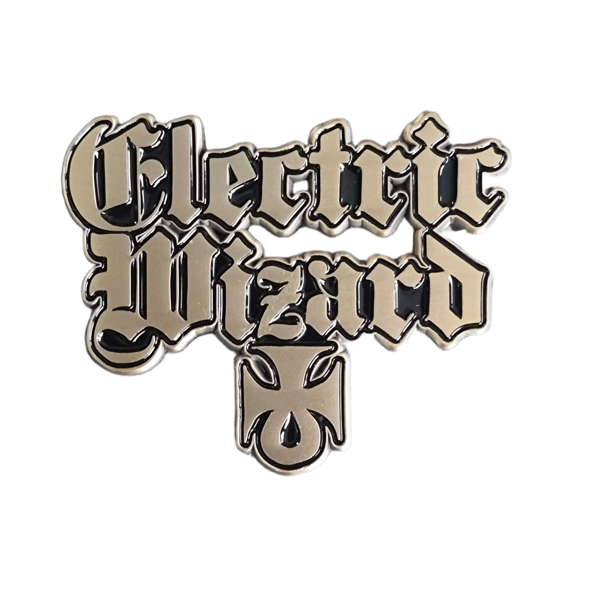 electric-wizard-logo-pin-mail-55mm-nickel-mat-doom image 3
