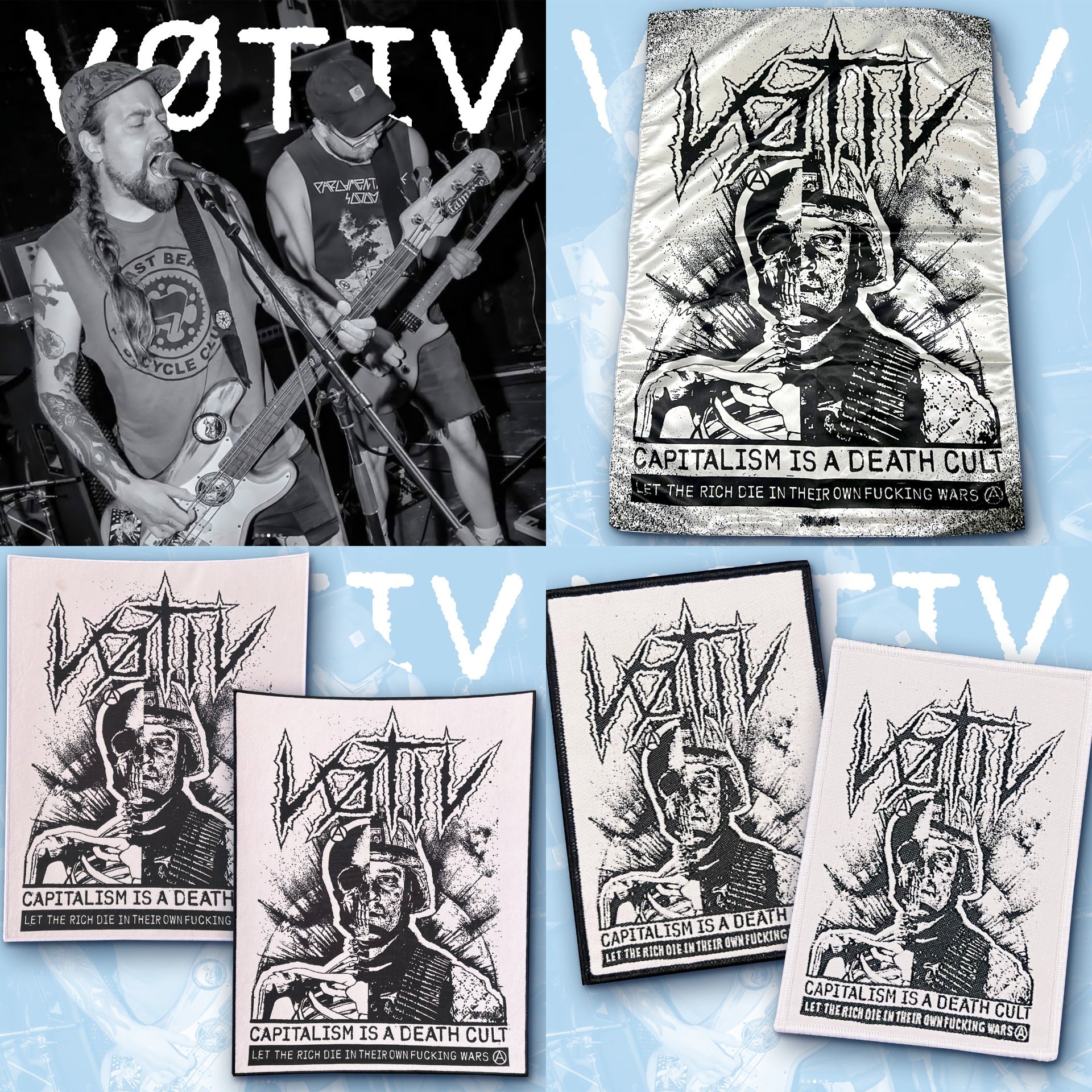 v-tiv-capitalism-is-a-death-cult-bundle-backpatch-patch image 1