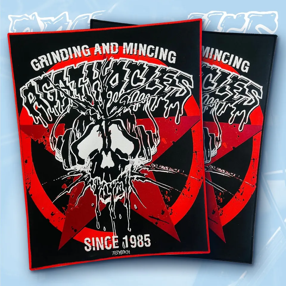 agathocles-grinding-mincing-backpatch-tiss-bordure-noire image 1