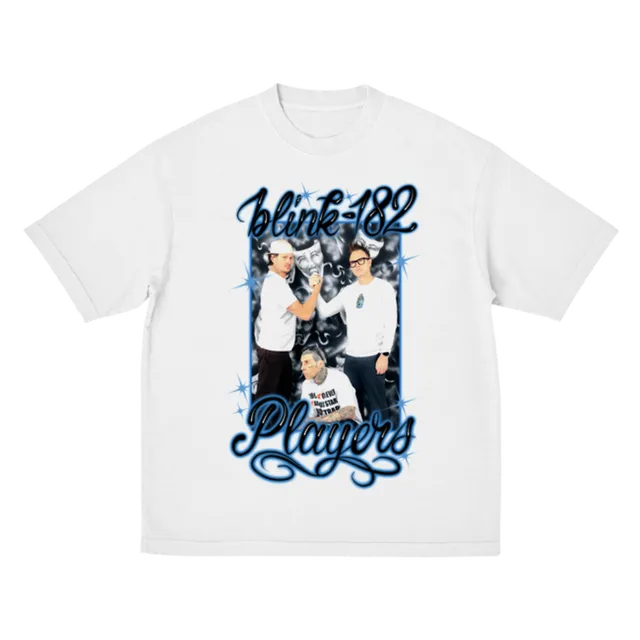 blink-182-players-photo-airbrush-t-shirt-t-shirt-photo image 1