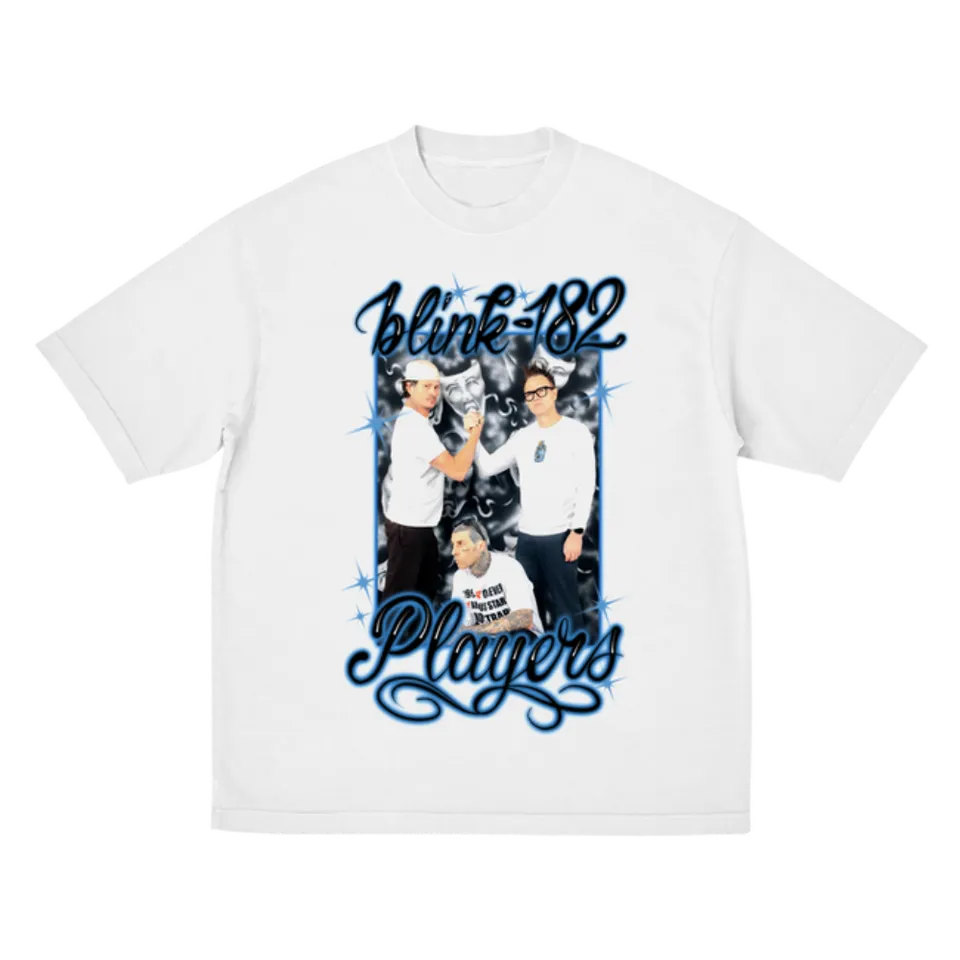 blink-182-players-photo-airbrush-t-shirt-t-shirt-photo image 1