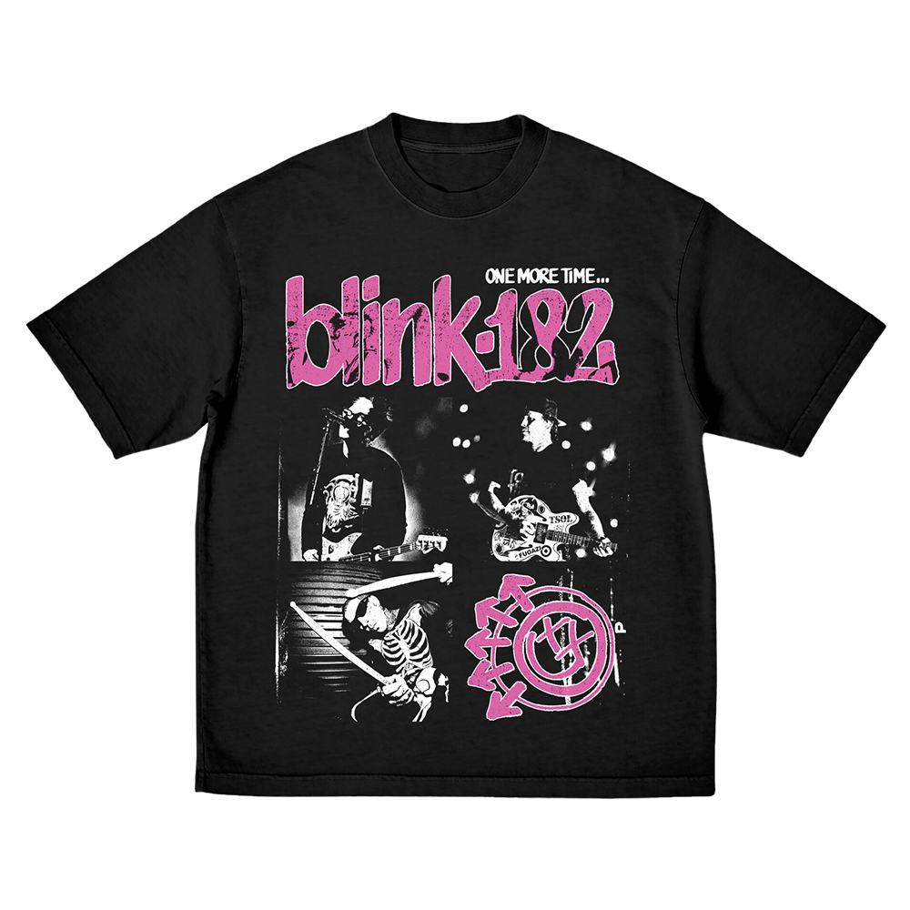 blink-182-one-more-time-t-shirt-noir-photo image 1