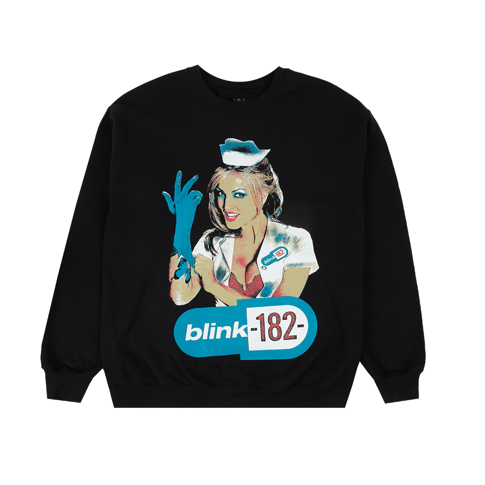 blink-182-enema-of-the-state-sweat-col-rond-noir image 1