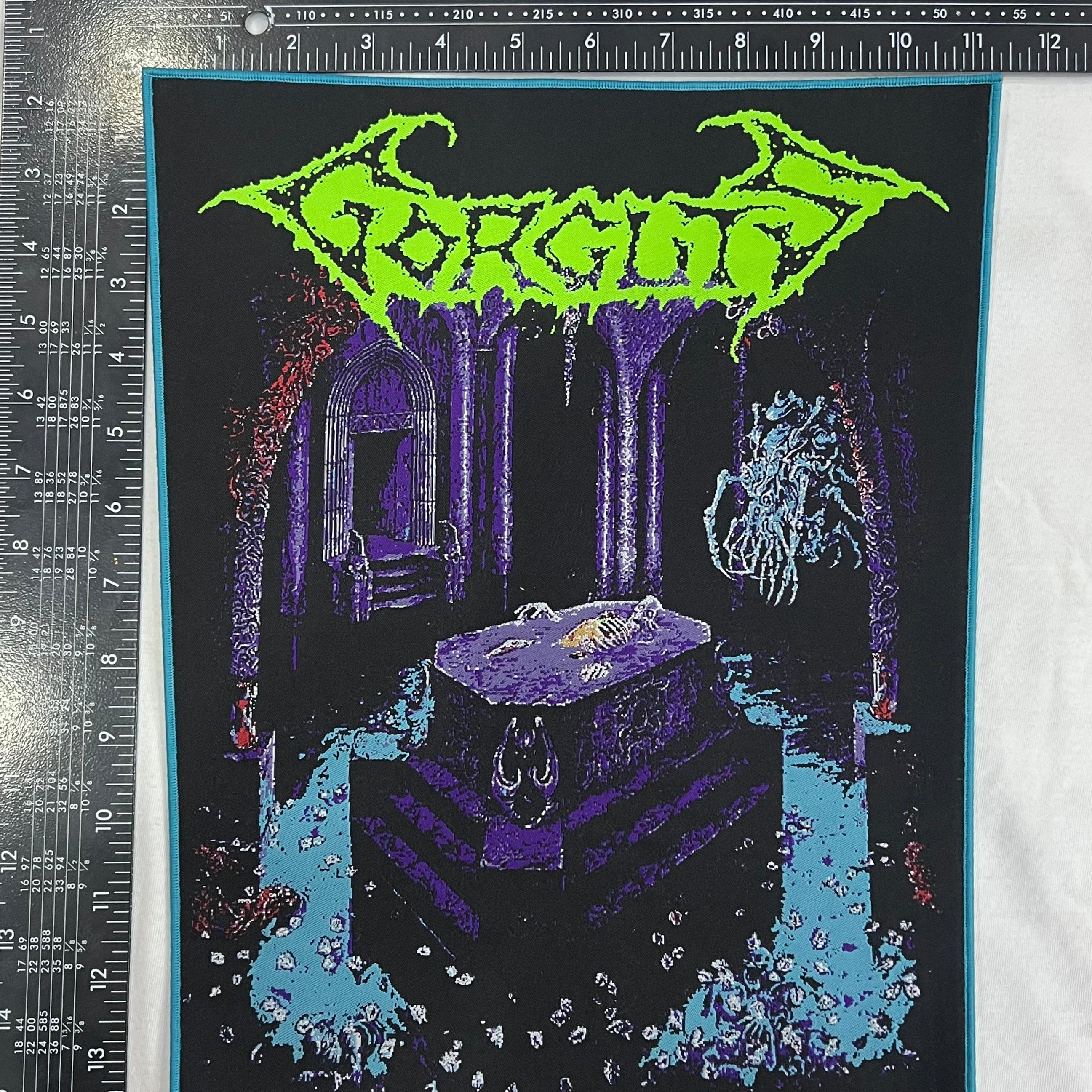 gorguts-considered-dead-backpatch-tiss-dos-bord-noir image 5