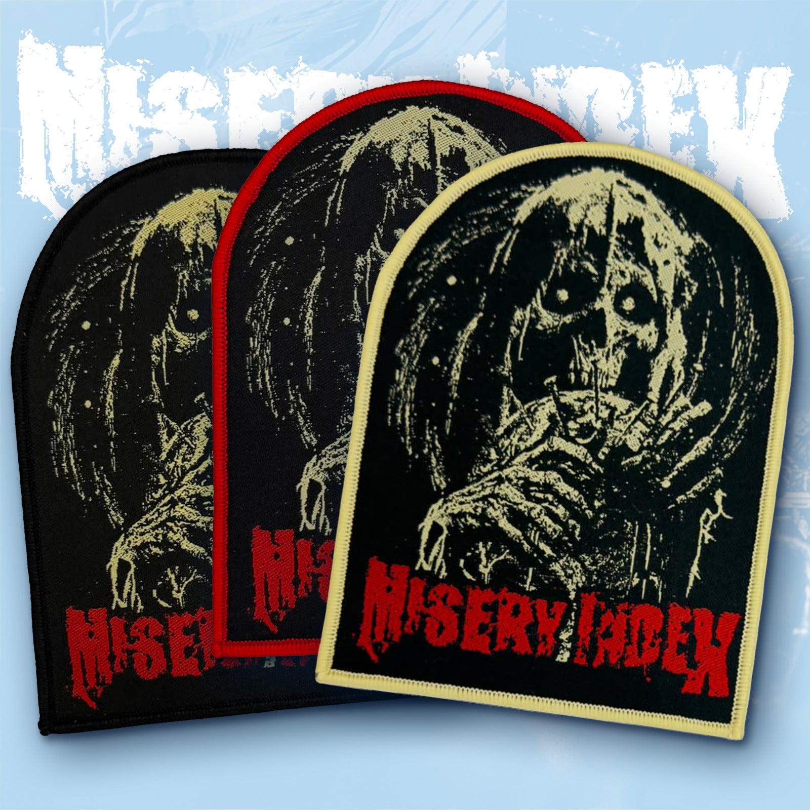 783punx-misery-index-perpetual-perversion-patch-tiss-bordure-noire image 1