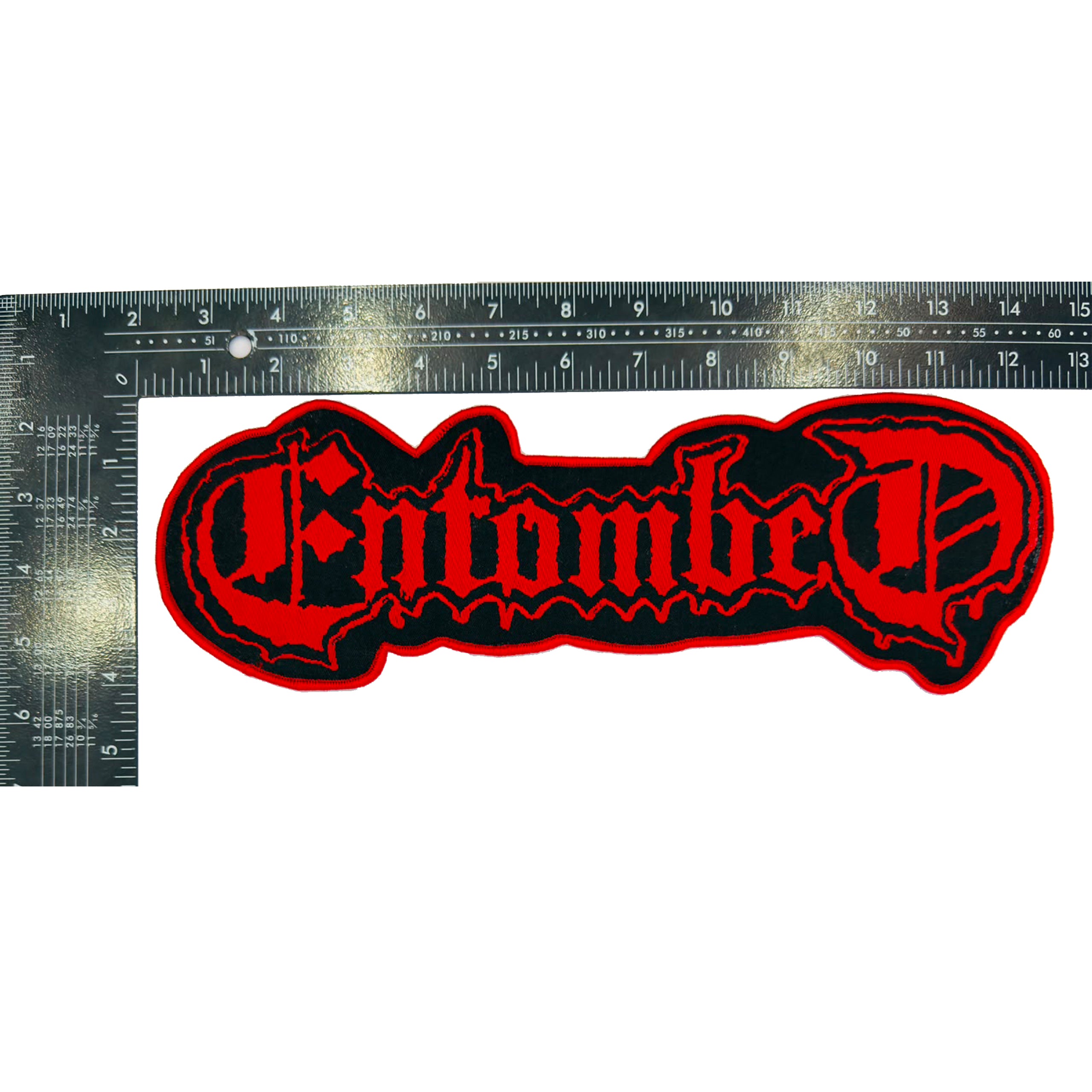 entombed-logo-patch-tiss-oversized-bordure-noire image 5