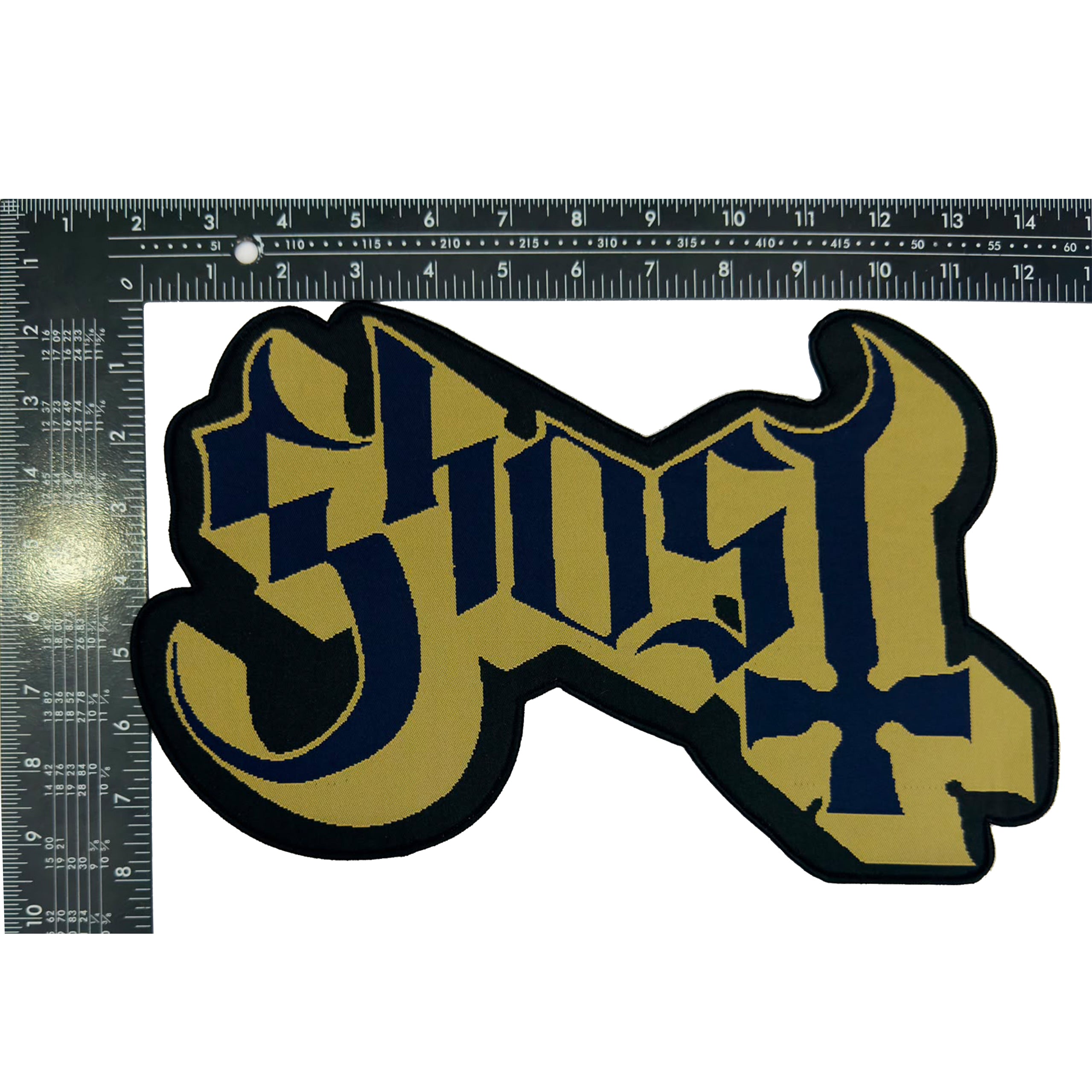 ghost-logo-patch-tiss-oversize-12-pouces-coudre image 3