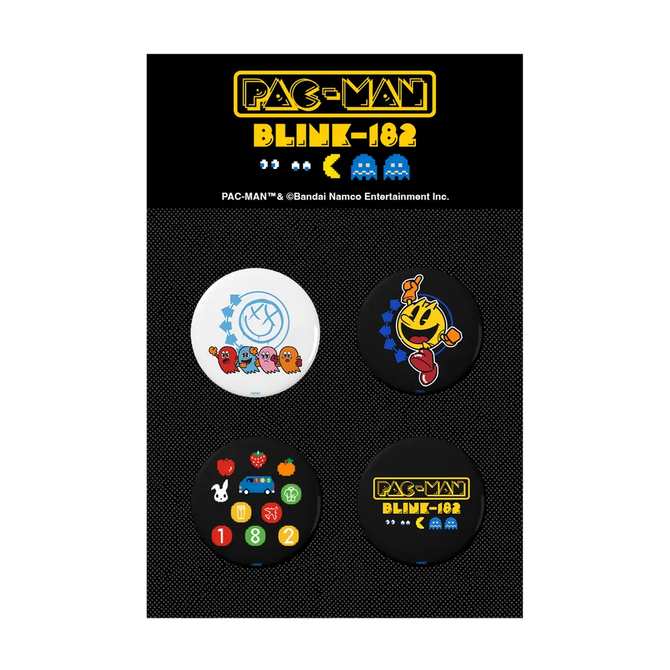 blink-182-pac-man-set-4-badges image 1