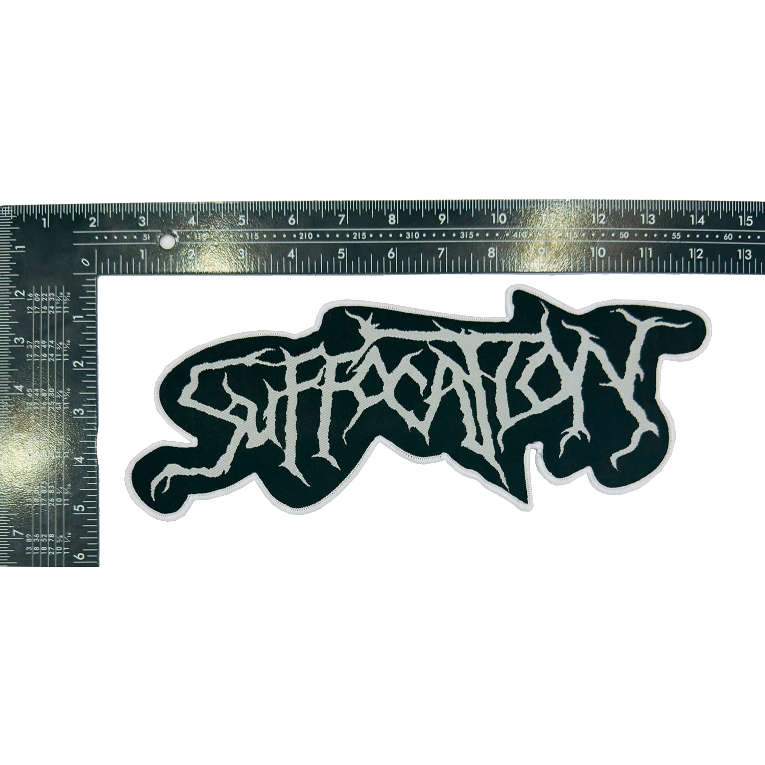 suffocation-logo-patch-tiss-oversized-bordure-noire image 5