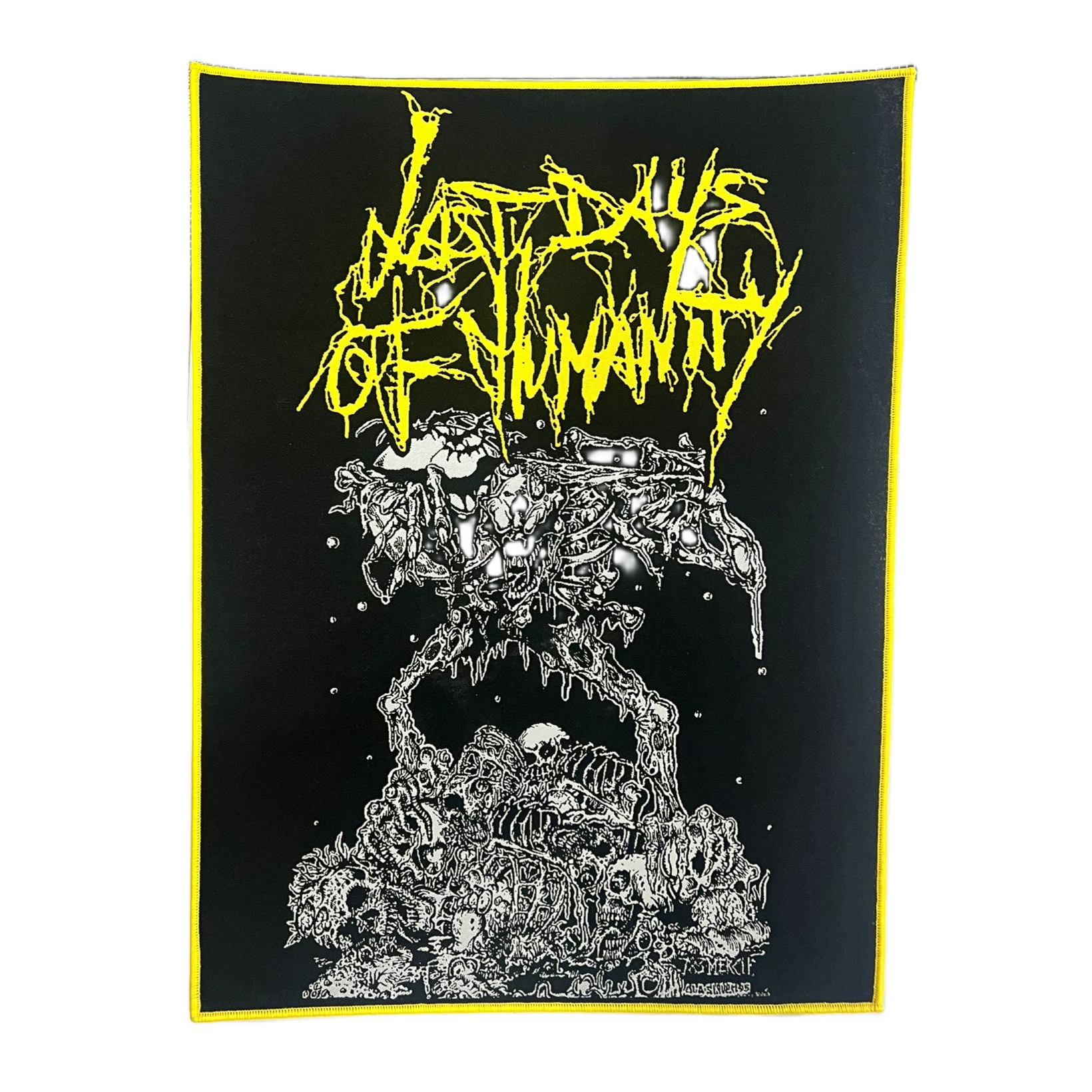 last-days-of-humanity-backpatch-tiss-dos-bordure-noire image 2