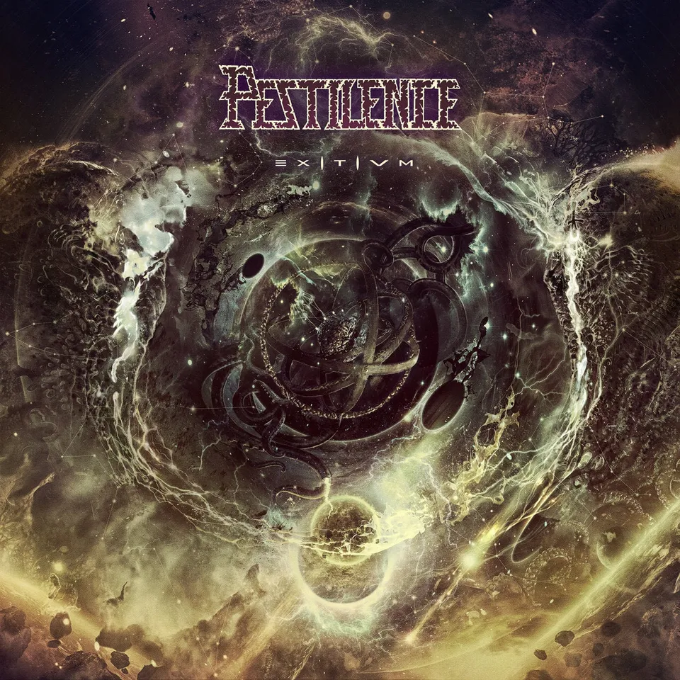 pestilence-exitivm-vinyle-lp-jaune-et-noir image 1
