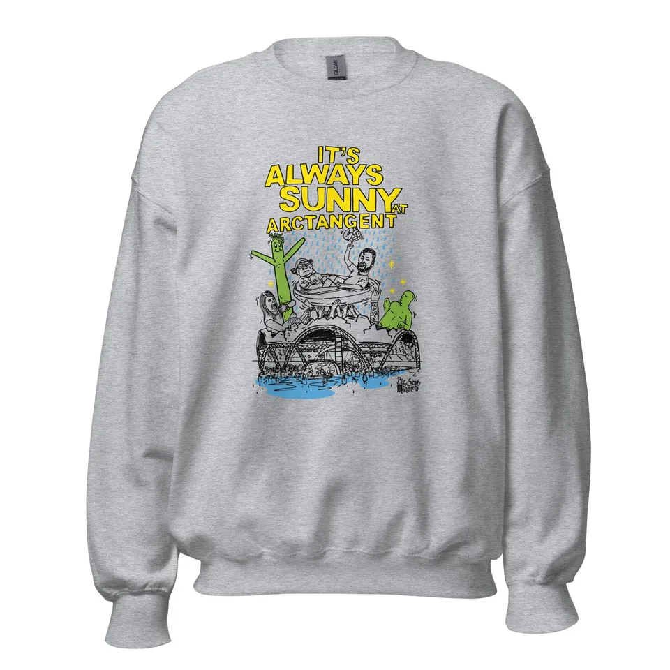 big-scary-monsters-always-sunny-vs-atg-sweat-gris-l-coton image 1