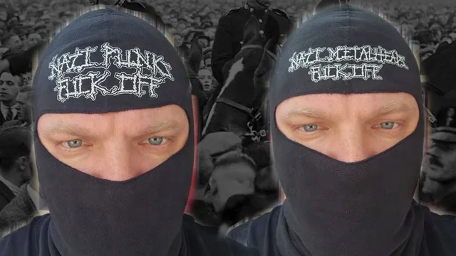 nazi-punks-fuck-off-cagoule-ski-mask-noire-punk image 1