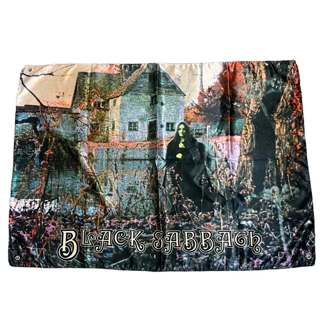 black-sabbath-black-sabbath-drapeau-100x70-cm-tissu image 1