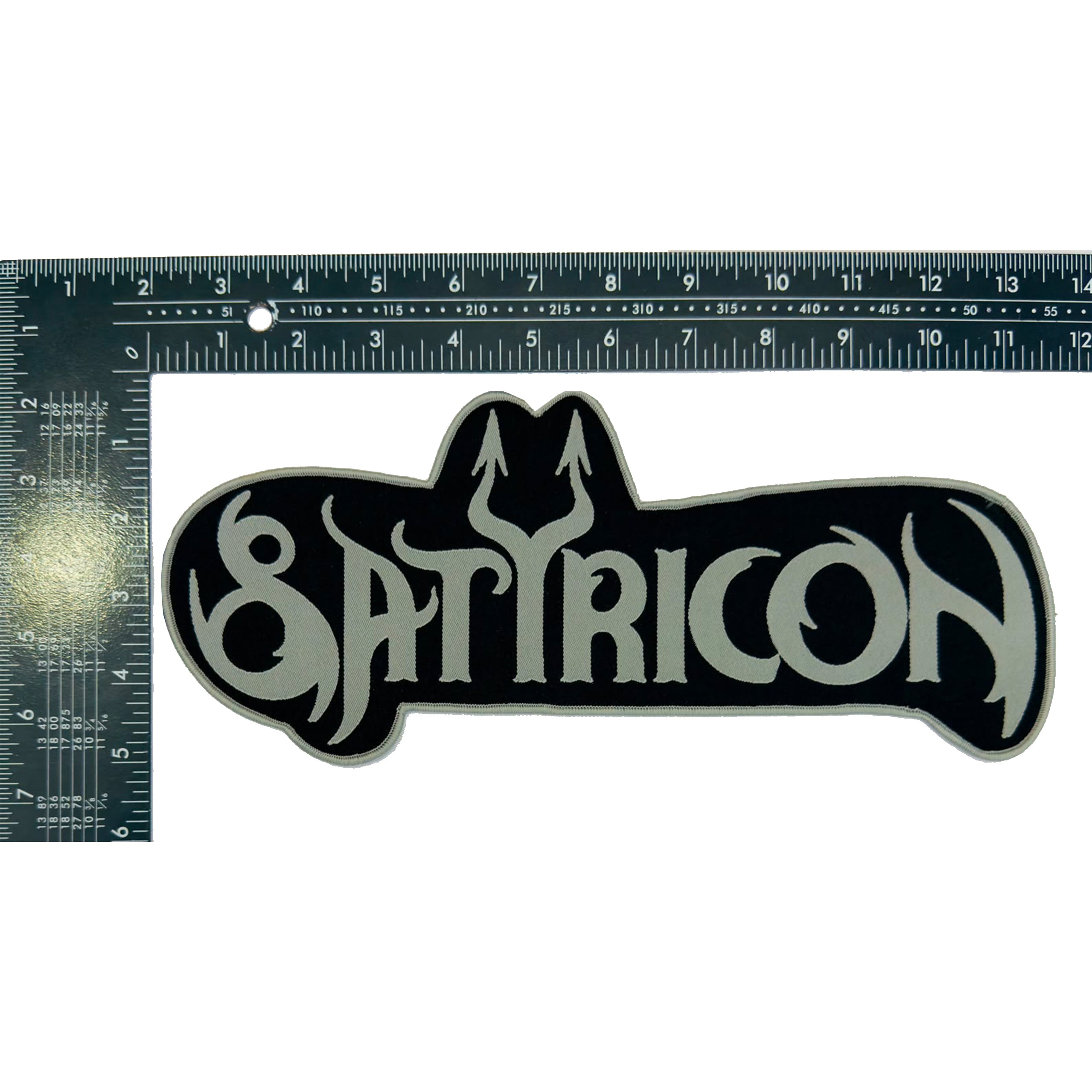 783punx-oversized-patch-satyricon-logo-patch-dos-bordure-noire image 5
