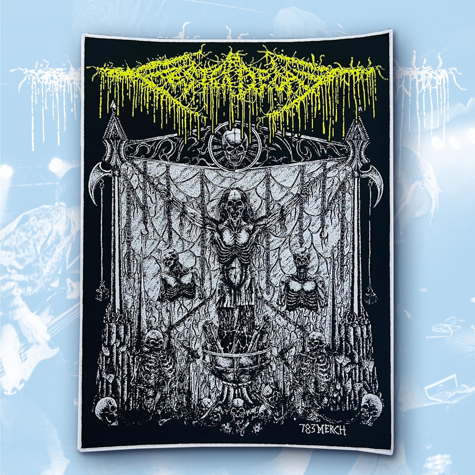 festerdecay-disintegration-of-organs-backpatch-bordure-noire image 4