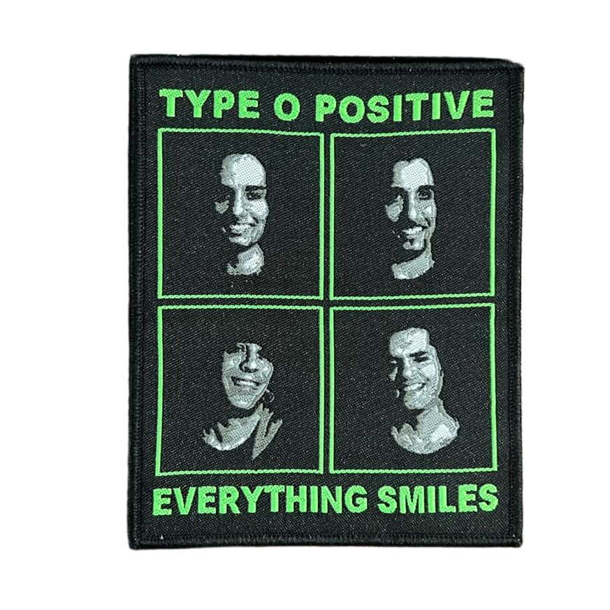 type-o-negative-type-o-positive-patch-tiss-bord-noir image 2