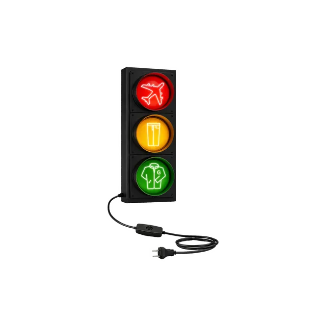 blink-182-toypaj-feu-tricolore-led-43-cm image 1