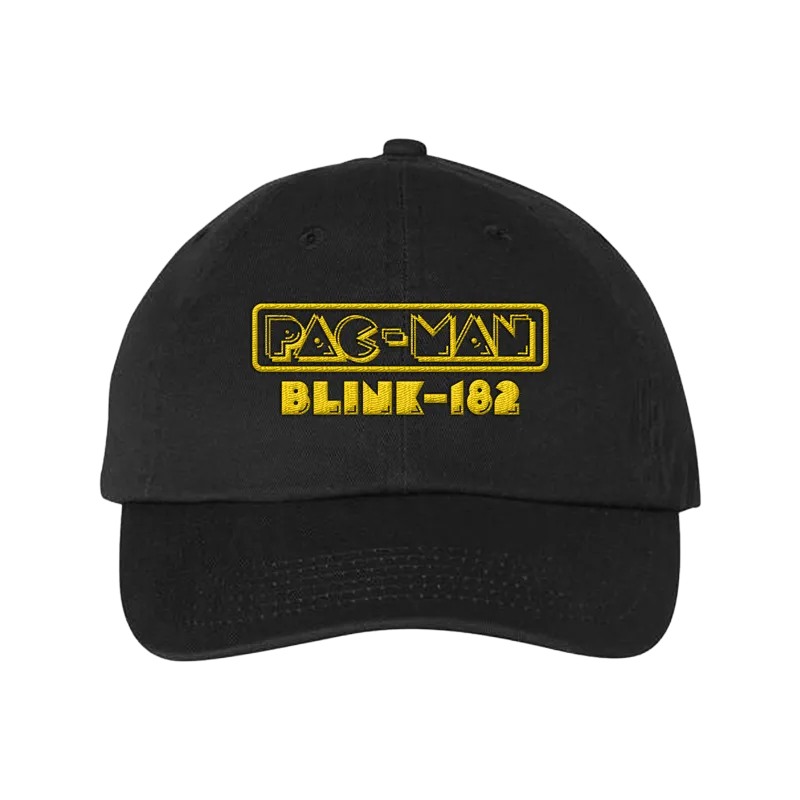 blink-182-pac-man-x-casquette-dad-hat-brod-e image 1
