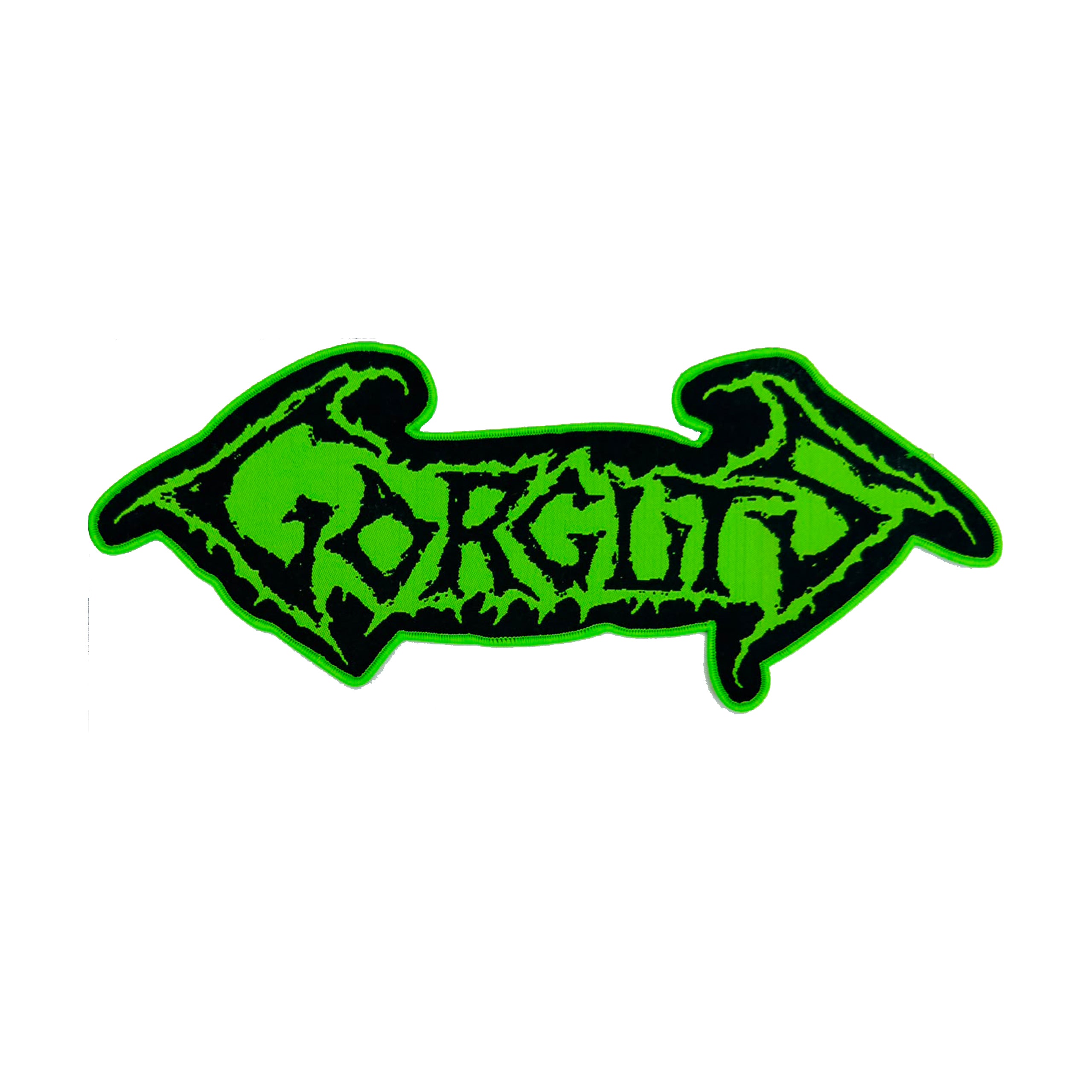 gorguts-logo-patch-tiss-oversize-bord-noir-30-cm image 4
