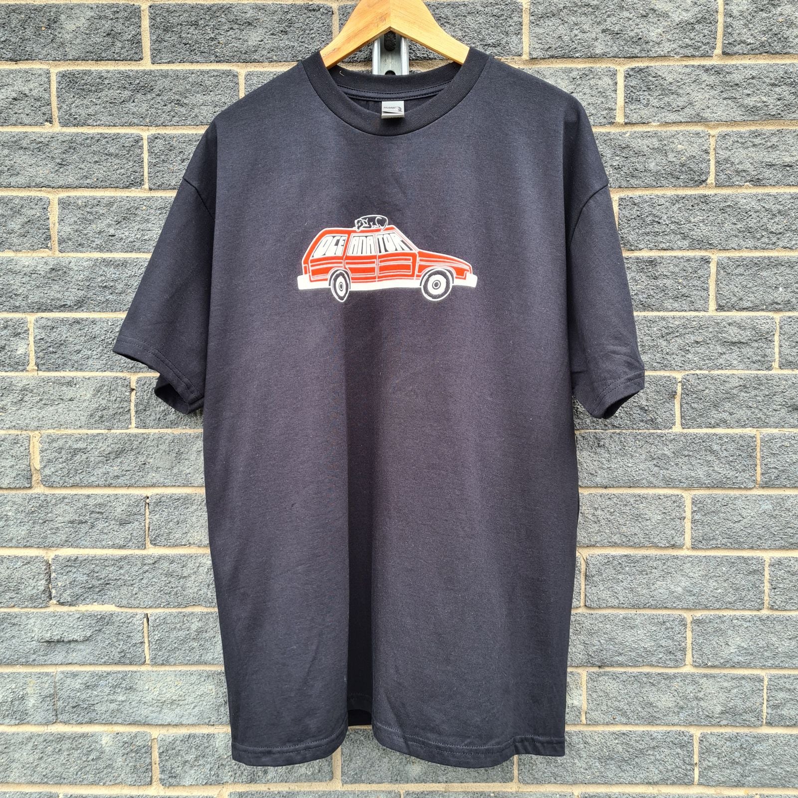 oceanator-tour-t-shirt-coton-noir-taille-l image 1