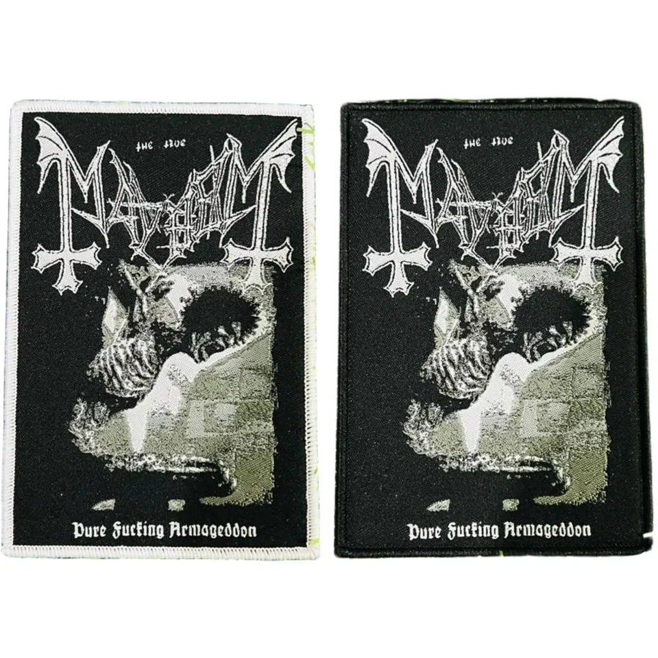 mayhem-pure-fucking-armageddon-patch-tiss-bord-blanc image 1