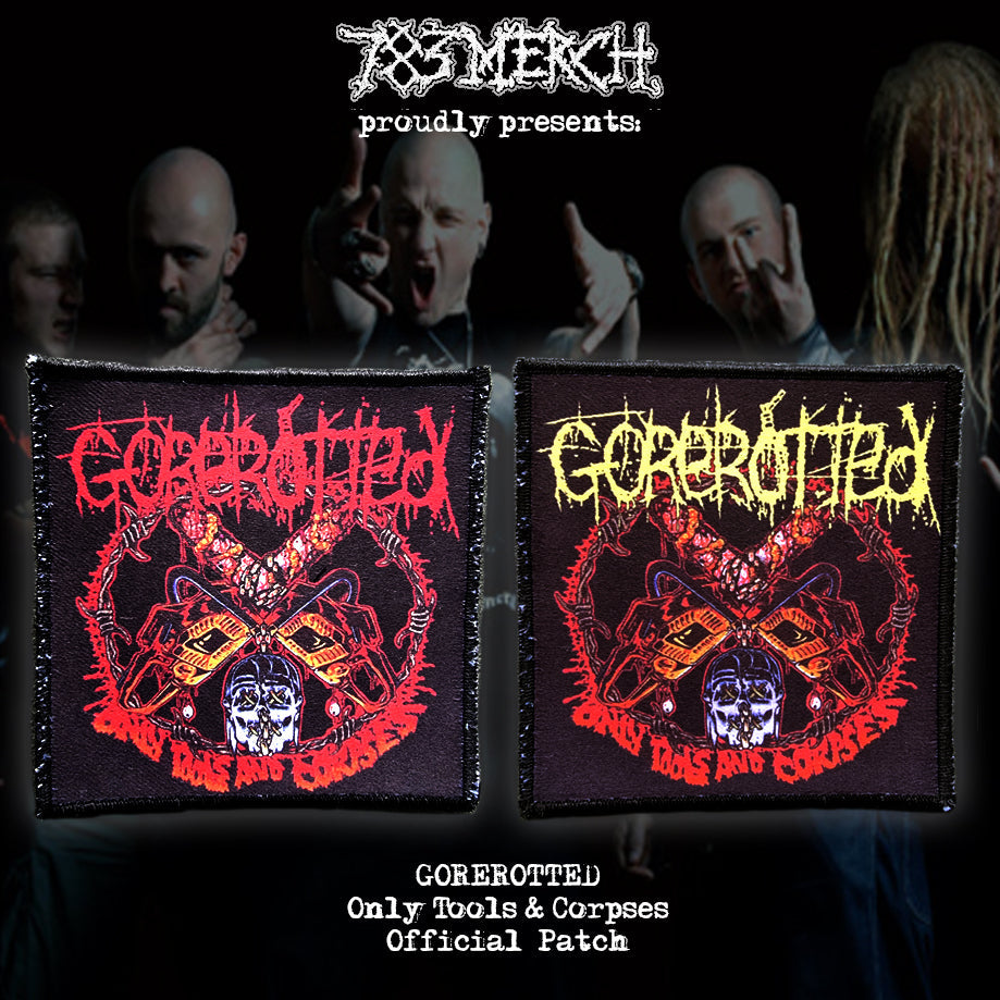 783punx-small-patch-gorerotted-only-tools-and-corpses-patch-logo-jaune image 1