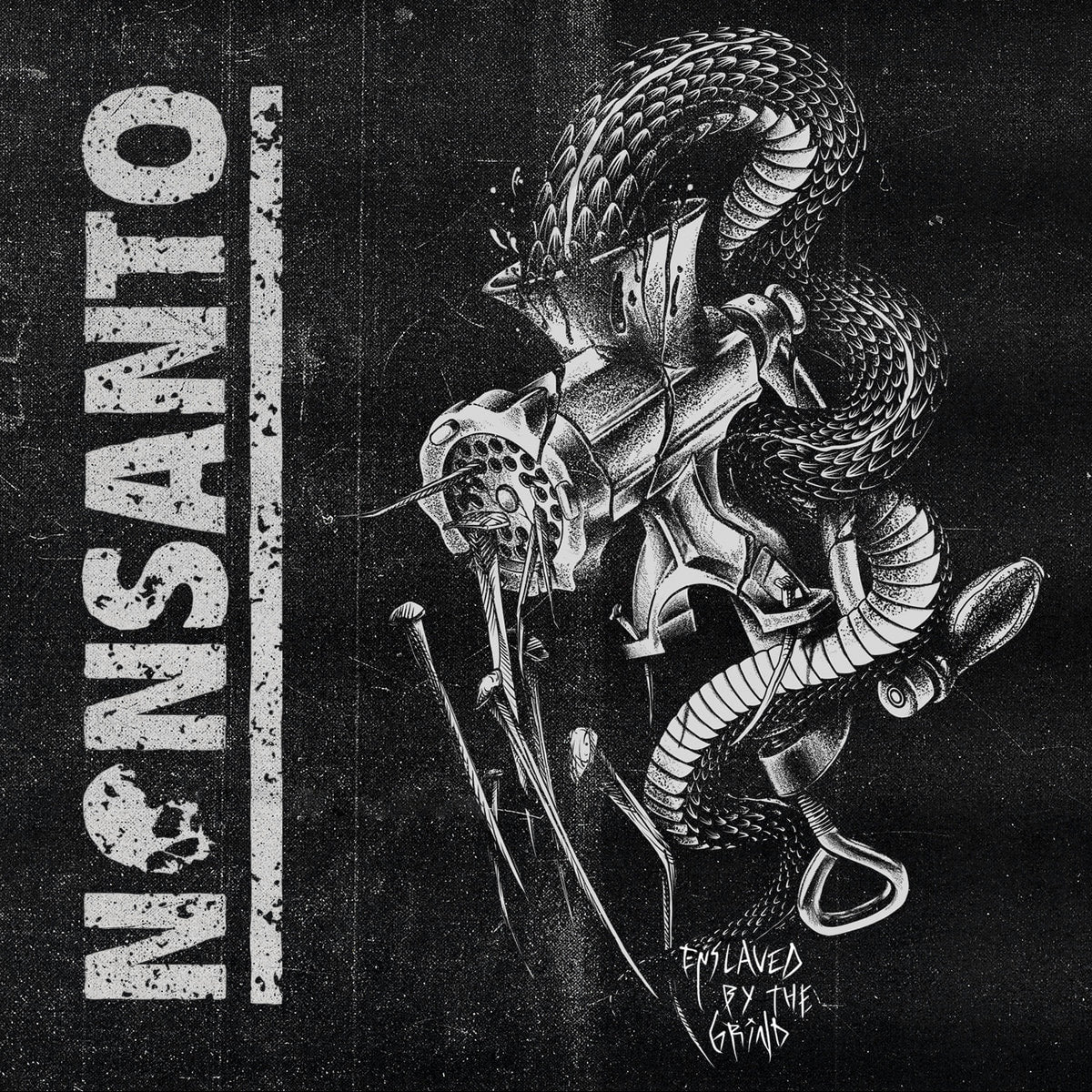 nonsanto-enslaved-by-the-grind-lp-vinyle-noir-tirage-349 image 1