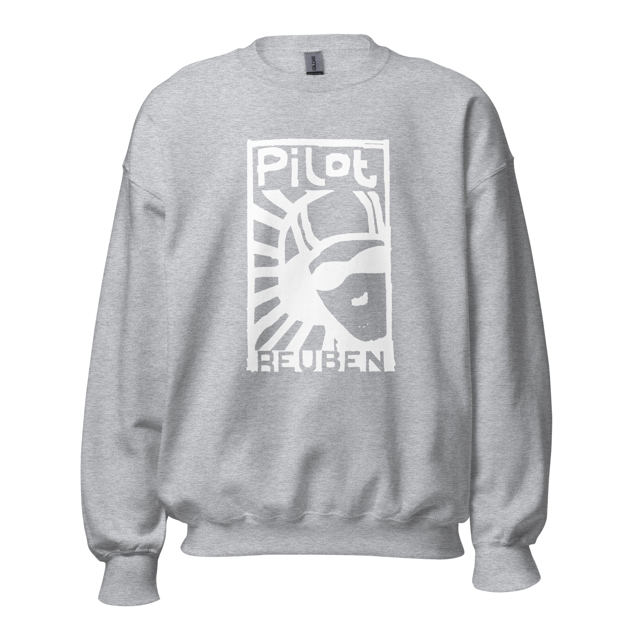 reuben-pilot-sweatshirt-coton-noir-taille-xl image 4