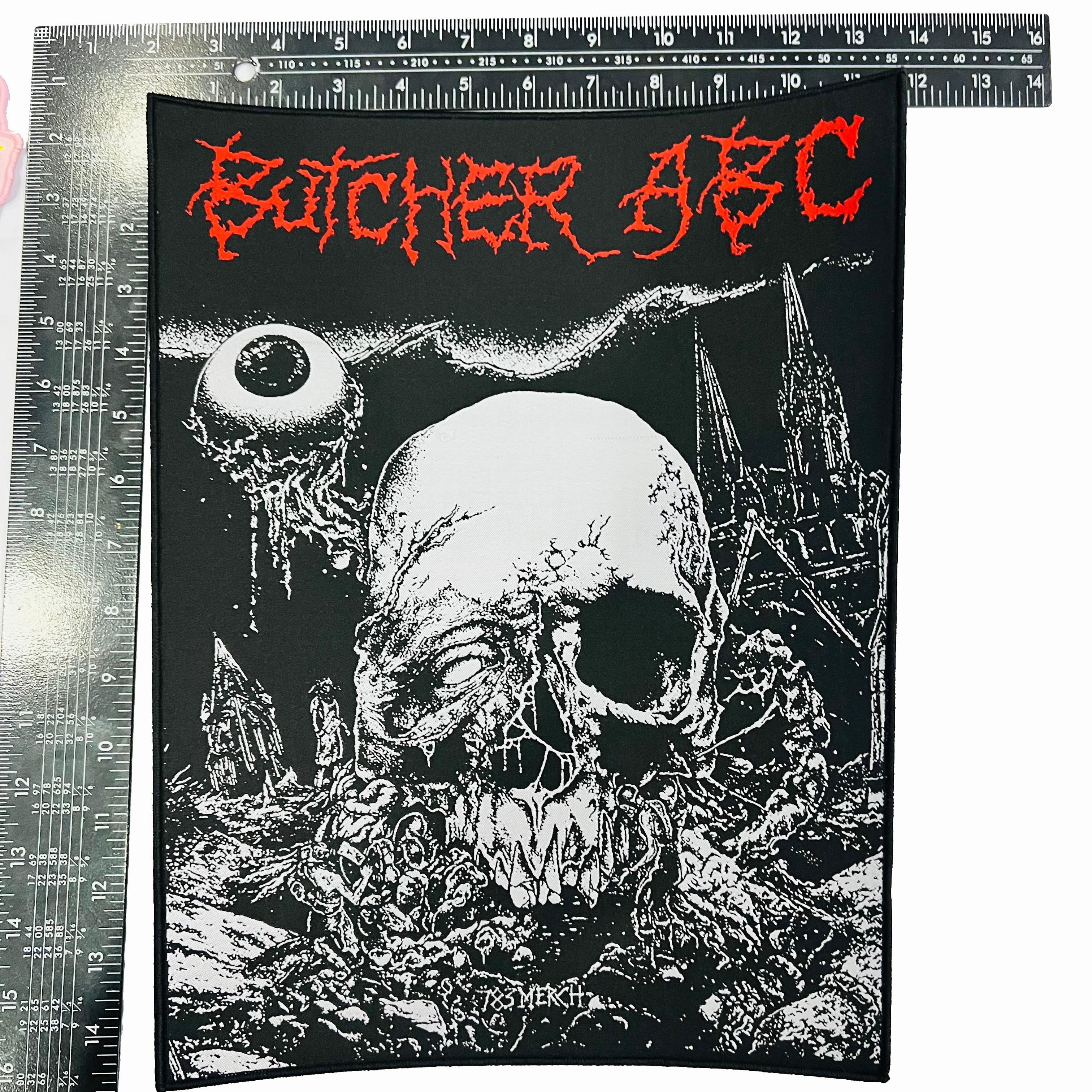 butcher-abc-north-of-hell-backpatch-dos-bordure-noire image 3
