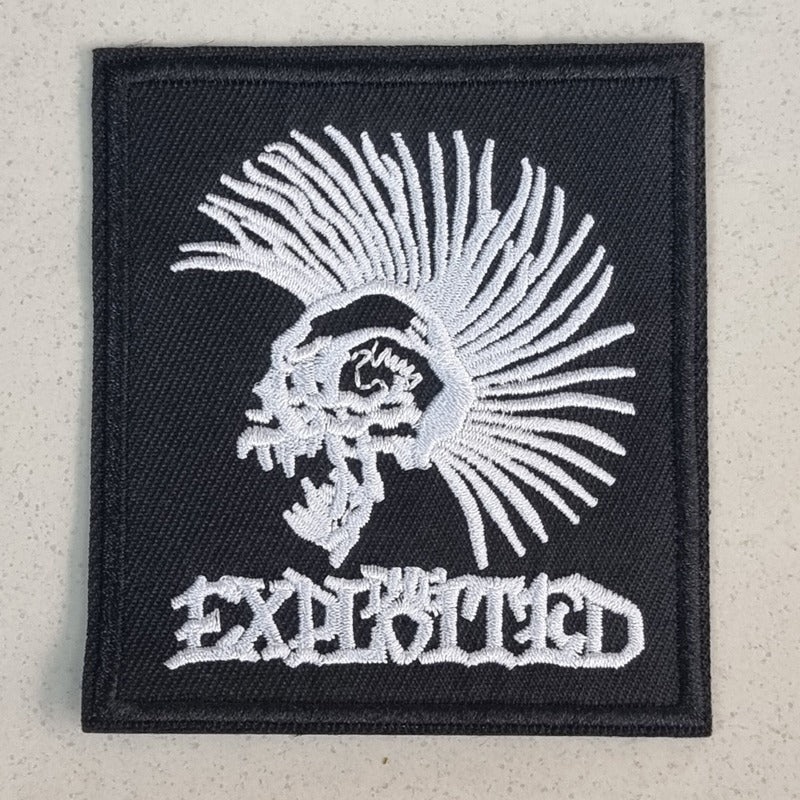 the-exploited-logo-petit-patch-cusson-coudre-punk image 1