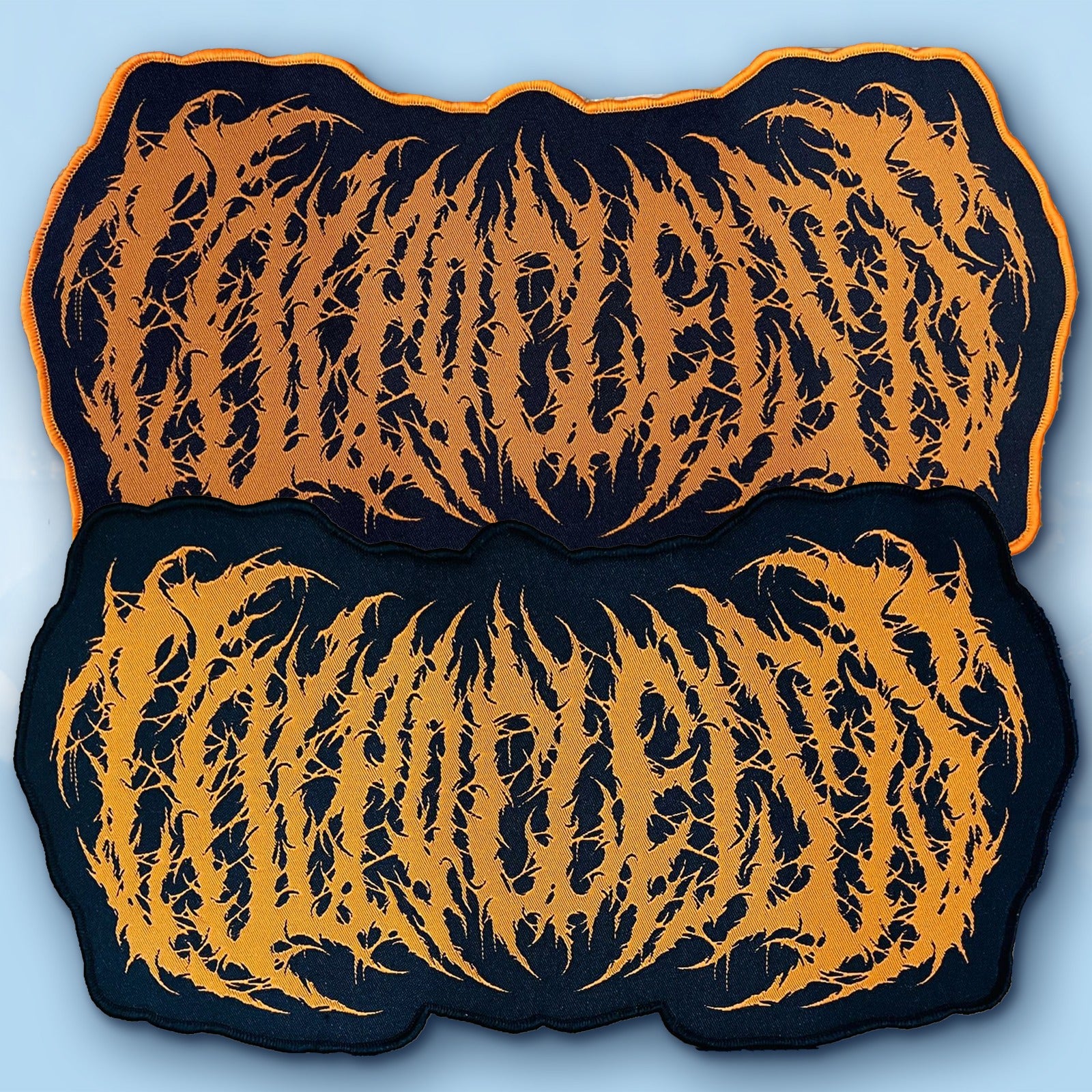 783punx-oversized-patch-colpocleisis-logo-cusson-tiss-bordure-noire image 1