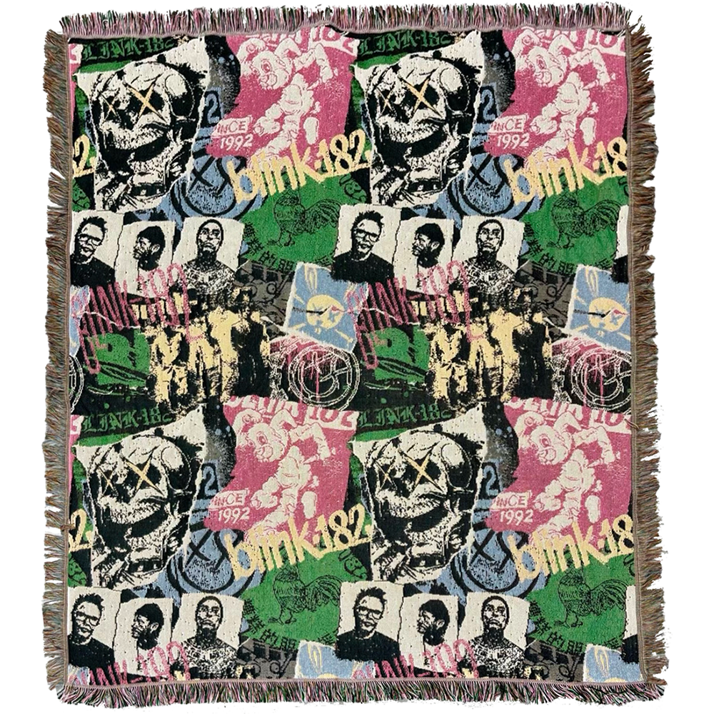 blink-182-accessories-couverture-tiss-e-all-over-print-50-x-60 image 1