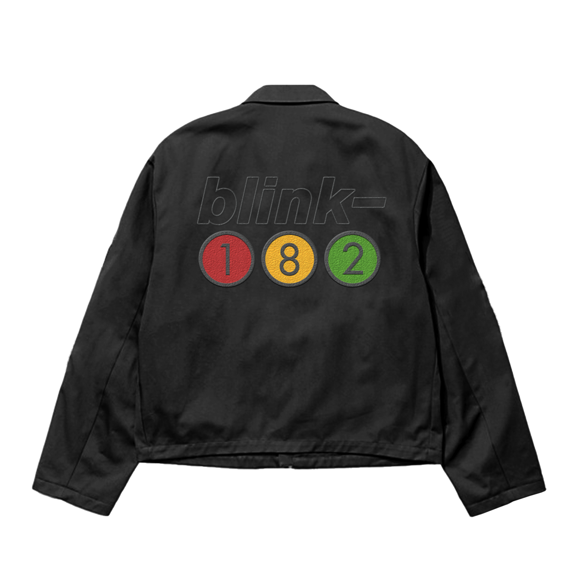 blink-182-toypaj-veste-workwear-noire-brod-e-unisexe image 2