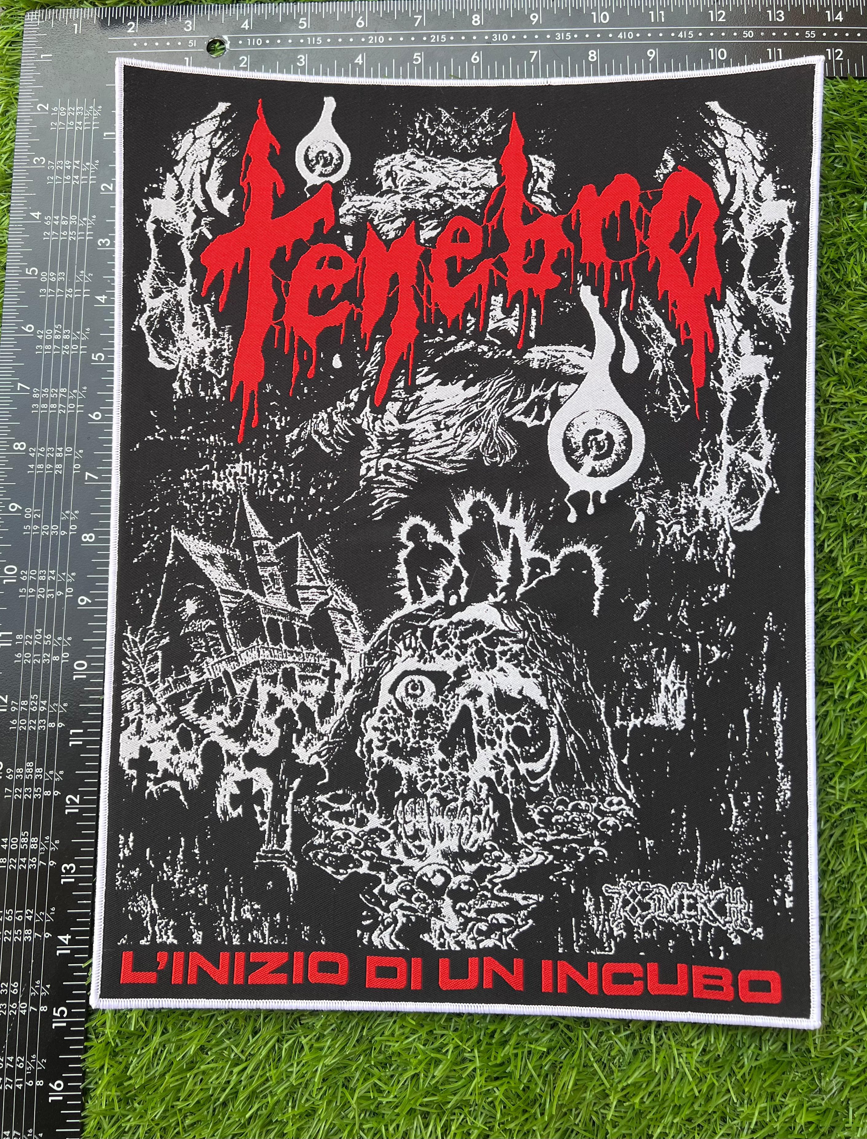 tenebro-l-inizio-di-un-incubo-backpatch-bordure-noire image 5