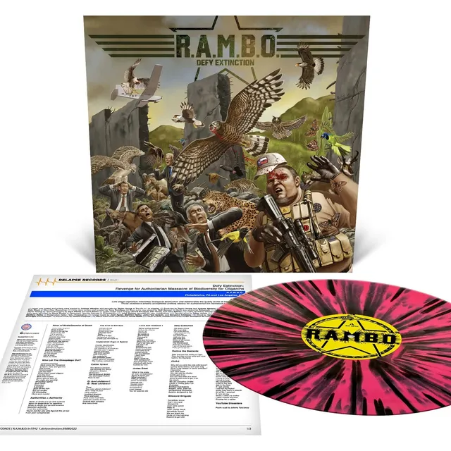783punx-r-a-m-b-o-defy-extinction-lp-vinyle-rose-splatter image 1