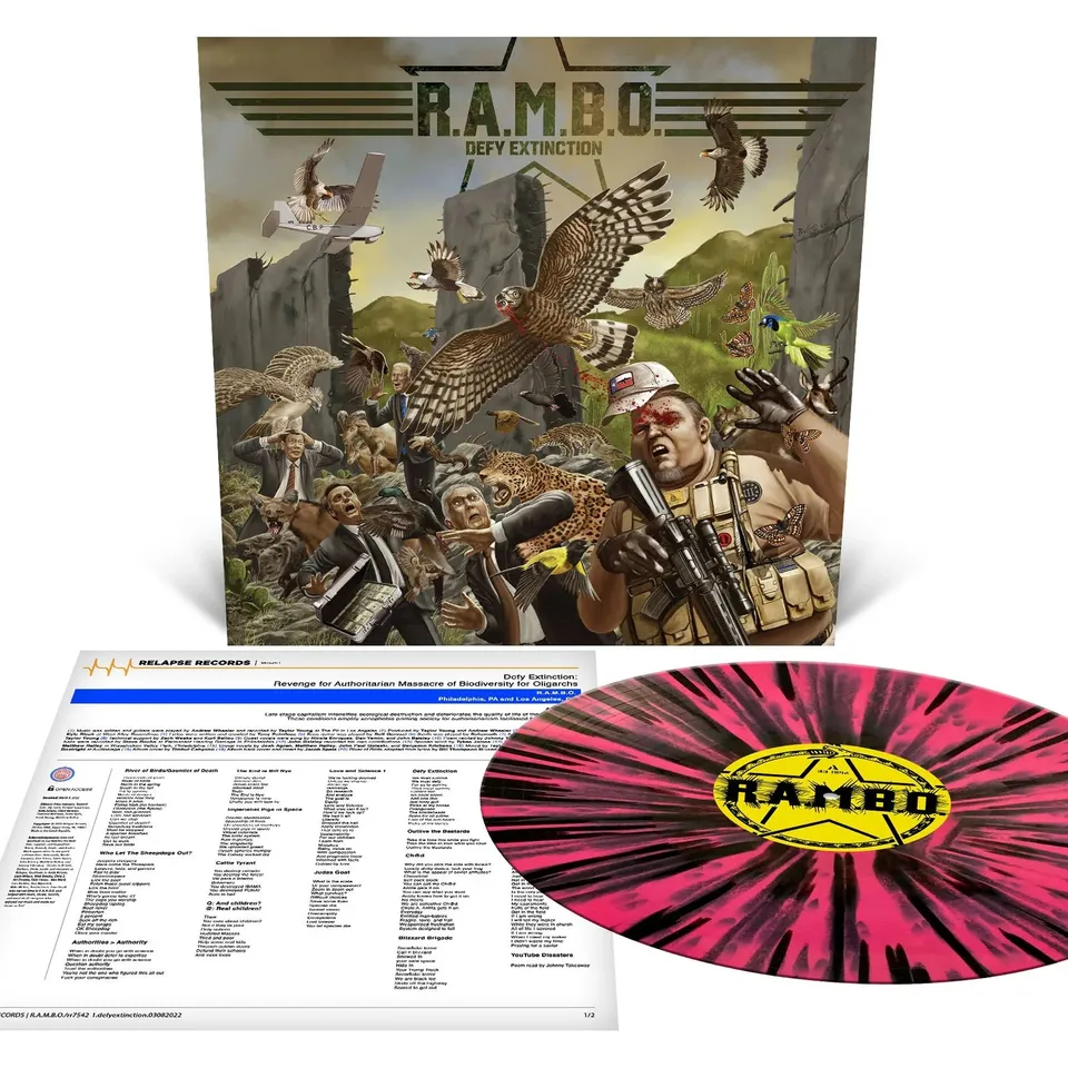 783punx-r-a-m-b-o-defy-extinction-lp-vinyle-rose-splatter image 1