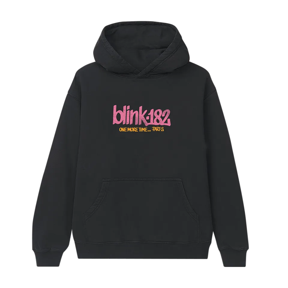 blink-182-one-more-time-part-2-hoodie-noir-taille-m image 1