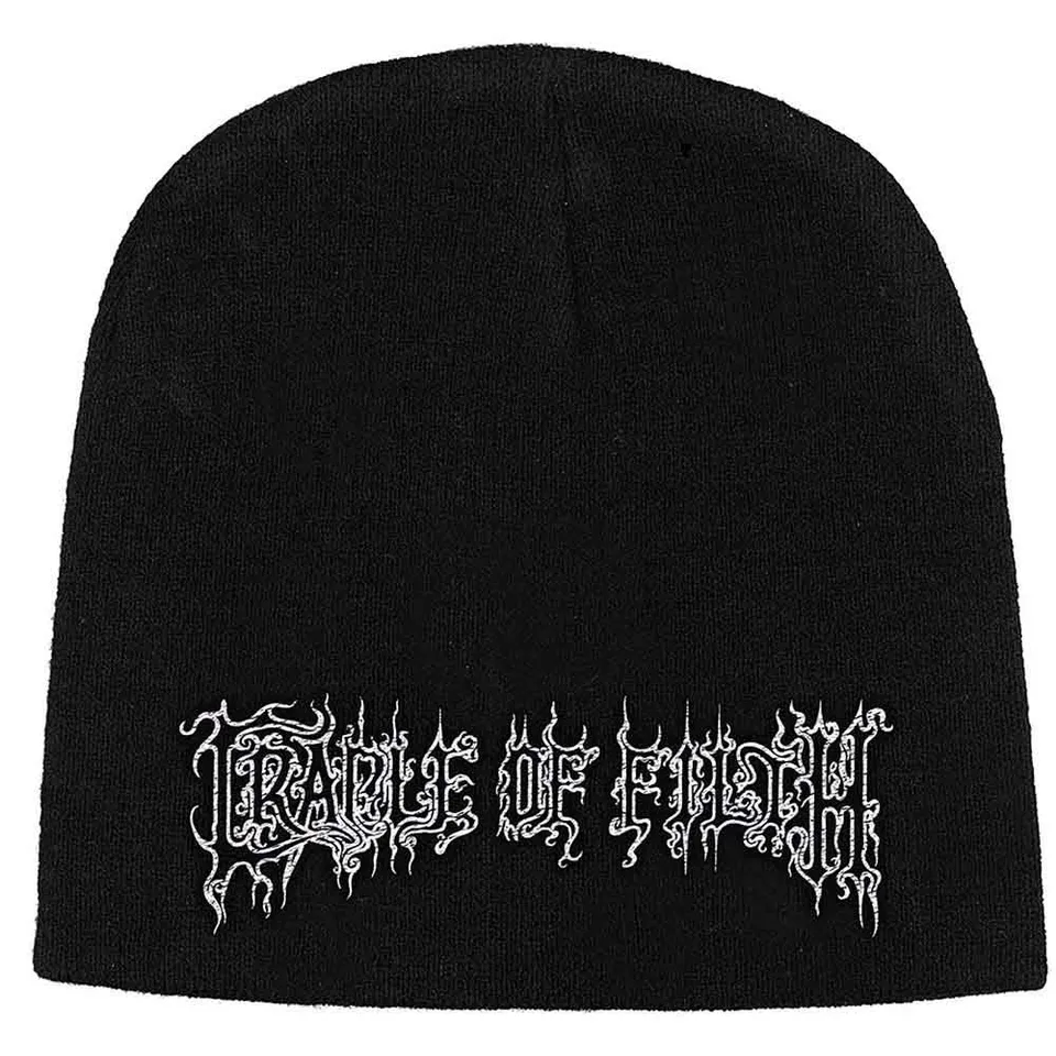 cradle-of-filth-logo-bonnet-brod-noir image 1