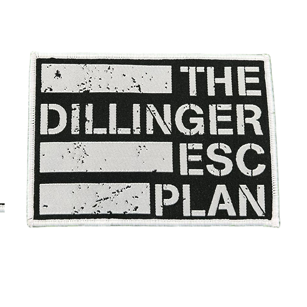 783punx-small-patch-dillinger-escape-plan-logo-cusson-bordure-noire image 4