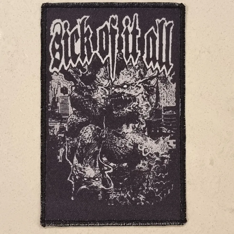 783punx-sick-of-it-all-dragon-patch-petit-hardcore image 1