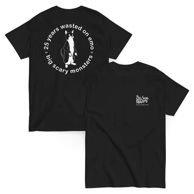 25-years-wasted-on-emo-t-shirt-chat-coton image 1