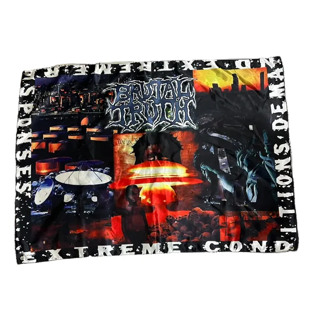 783punx-brutal-truth-extreme-conditions-drapeau-tissu-100x70 image 1