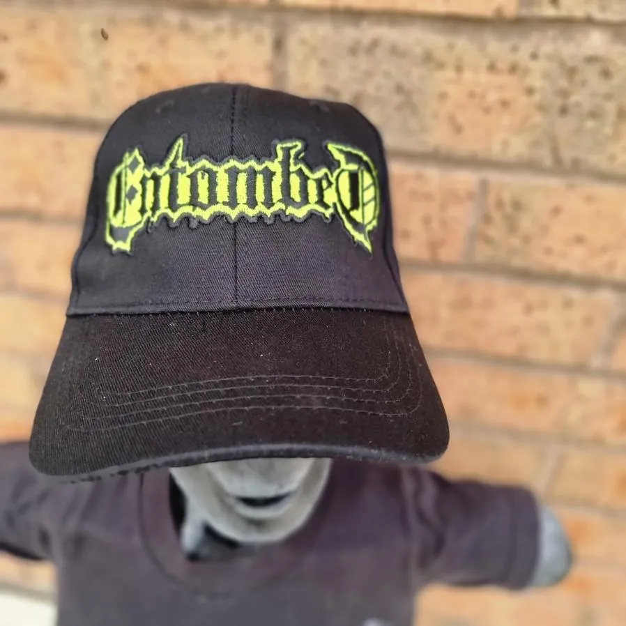 783punx-entombed-logo-glow-casquette-baseball-phosphorescente image 1
